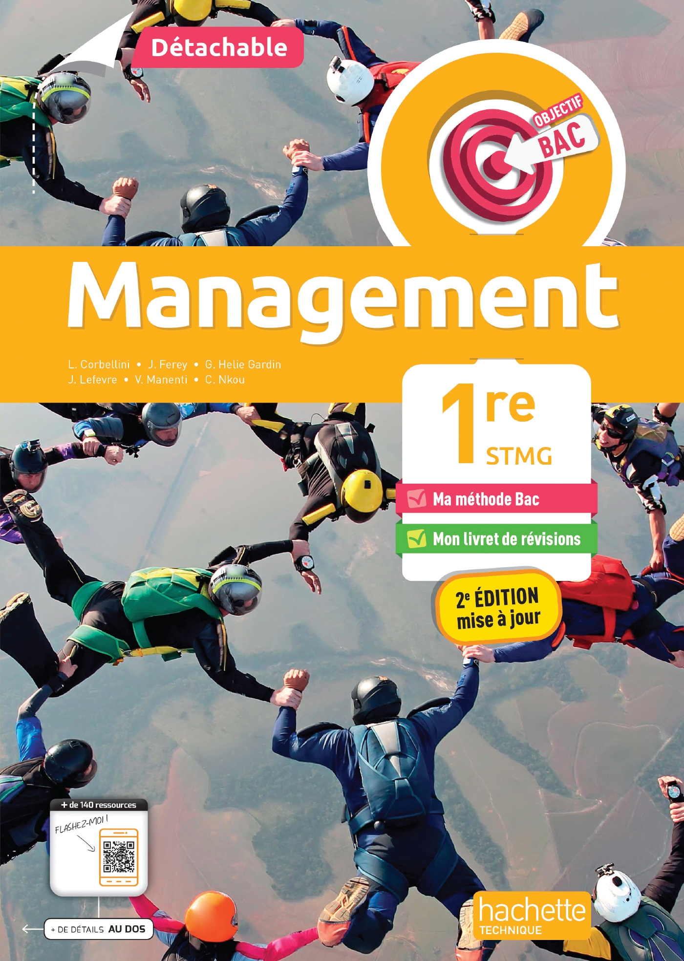 Objectif Bac Management 1re STMG (détachable) - Éd. 2025